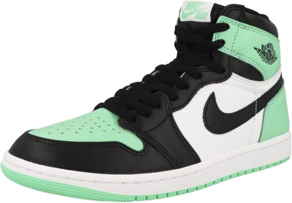 Nike Air Jordan 1 Retro High OG Men's Shoes White/Black-Green Glow DZ5485 130 - Imagen 4